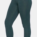 Outdoor Voices Green ZigZag Leggings Medium Photo 0