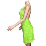 Amanda Uprichard  Kimball Mini Dress, Apple Green, Large Photo 6