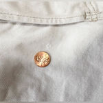 Free People  We The Free Lasso Optic White Jean Denim Shorts Photo 5