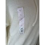 SO  Juniors Hoodie Size L White Plush Yard Loungewear Crop Hooded Womens NWT Photo 5