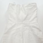 MORE TO COME Sophia Strapless Midi Dress in White XS Photo 7