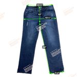 Democracy "Ab"Solution Dark Wash Mid Rise Tummy Control Straight Jeans Size 8 Photo 4