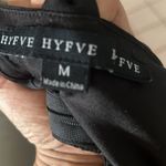 Hyfve Hyfve Antrhopologie sleeveless black shirt romper shorts Sz Med Photo 7