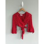 Faithfull the Brand Faithfull The‎ Brand Rosario Floral Tie Front Top Size 6 Photo 1