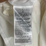 Old Navy  linen blend tie front Cream Dress with Bow Detail Large #711 Photo 7