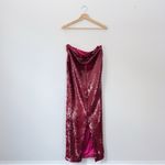 House Of CB NEW  Alexis Pink Sequin Maxi Skirt Photo 5