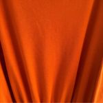 Anthropologie By  Knit boho Column midi Dress Orange size large Photo 3