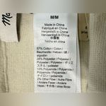 Madewell  Cream Ellington Straight-Leg Sweater Cropped Pants Photo 8