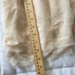 Free People Intimately Crochet Lace Detail Flowy Tunic Tank Top Ivory Size Small Photo 10