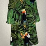Show Me Your Mumu Parrot Romper Tropical Resortwear Summer Vacation Hawaii Beach Caribbean SMYM Photo 0