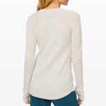 Lululemon Sit in Lotus Sweater in Heathered Light Ivory Photo 1