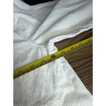 Madewell Corduroy Cotton Oversize Shirt Jacket Cream XL Button Front Shacket Photo 13