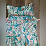 R&K Blue and Pink Patterned Dress Size 8 Photo 5