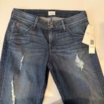 Hudson Jeans Hudson Collin Ankle Midrise Skinny Jeans Distressed Samtosa Blue Size 29 NEW Photo 3