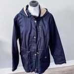 c'est toi C-Esttoi Navy Fuzzy Lined Jacket - Size 3XL Photo 0