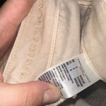 American Eagle  tan Mom straight size 0 high waist jeans Photo 1