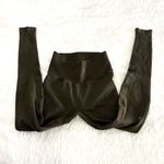 Lululemon  Thermal Tight 28" Dark Olive Wool-Blend Seamless Knit Leggings 2 Photo 3