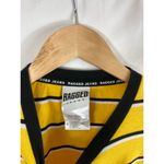 Ragged Jeans Yellow Striped Long Sleeve Tshirt Size small Photo 2