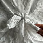 Vigoss  Faux Tie Front Sleeveless Top In White Photo 3