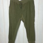 CAbi The Marathon Olive Green Lounge Drawstring Jogger Pants Sz XL 409 Photo 2