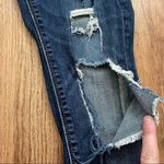 EXPRESS distressed legging mid rise jeans size 2 short Photo 10