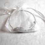 Source Unknown NWOT Spiritual Silver Tone Sisters In LIfe Religious Charm Bracelet Photo 2