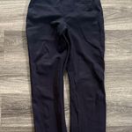 Spanx  Navy Straight Leg Pants Size Medium Women’s High rise Pull on Photo 0