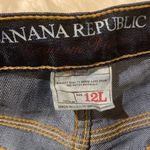 Banana Republic Modern Boot Cut Mid Rise Dark Serengeti Jeans Women’s Size 12 L Photo 6