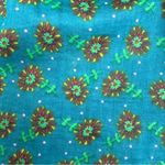 Natural Life  Serena A-Line Reversible Mini Skirt Blue Pink Floral Boho Bohemian Photo 3