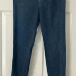 Anne Klein  Dark Blue Jeans Mid Rise Skinny Size‎ 12 Photo 0