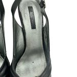 Bandolino BDRENAY BLACK LEATHER UPPER KITTEN HEELS SIZE 7.5 Photo 5