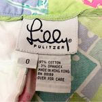 Lilly Pulitzer Vintage Floral Patchwork Bootcut Pants Ankle Fit Size 0 Cotton Photo 7