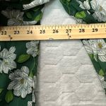 Draper James Women Floral Smocked Blouse XXL Green Garden Party Cottagecore Chic Photo 5