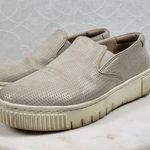 SOUL Naturalizer Tia Slip On Sneakers Womens 7 Silver Faux Leather Comfort Shoes Photo 6