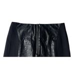 Buffalo Womens David Bitton Black Faux Snake Bodycon Pencil Skirt Stretch Sz S Photo 5