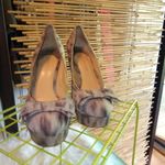 Gianni Bini  Beige Leopard Stitched Heels Sz 7.5 Photo 1