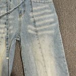 Le lis Women’s Paper Bag Waist Jeans Photo 2