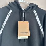 Burberry NWT -  Poulter Tape Logo Black Hoodie Size S Photo 1