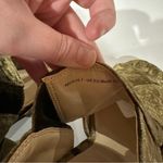 CAbi  Interlock Block Crushed Velvet Heels in Moss Size‎ 7 Photo 10