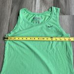 Nike ‎ Y2K Women's Tee Green Dri Fit Athletic Workout Tank Top - Size L Photo 5