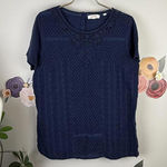 Fat Face Sofia Broderie Tee Photo 0