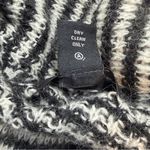 Karen Kane  black white striped wool mohair blend cardigan sweater open front S Photo 7