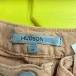 Hudson Jeans RTR sz 27 / 4 Hudson Orange Cargo Pants high rise creamsicle denim jeans Photo 9