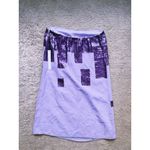 Susana Monaco NWT  lavender Sequin Mini Dress strapless Small Party Cocktail 80s Photo 2