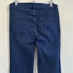 Free People  Dallas Flare Jeans Women's Size 26 Dark Wash‎ Frayed Hem Denim Pants Photo 3