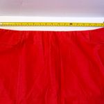 NY & Co Linen Kissed Skirt Burnt Orange Pencil Stretch Above Knee Office Size 14 Photo 8