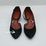 Bottega Veneta  Italian Suede Shoes Womens 37.5 (US 7.5) Black Wedge Heel Casual Photo 13