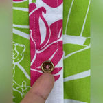 Lilly Pulitzer COPY - Green Pink Lily Frog Floral dopamine dressing rockabilly … Photo 6