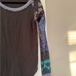 Earthbound Boho Bohemian Sleeve Thermal Long Sleeve Top Layering Photo 4