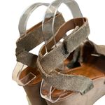 Franco Sarto Juliette Green Suede Studded Platform Wedge Photo 8